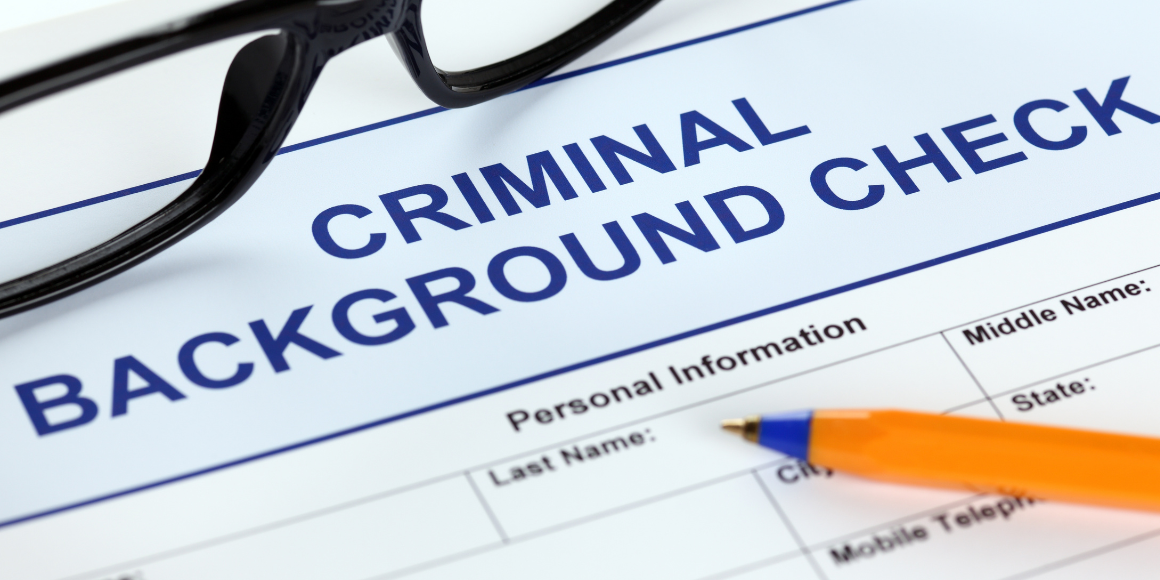 Criminal background checklist